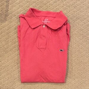 Vineyard Vines Men's Coral Polo Shirt